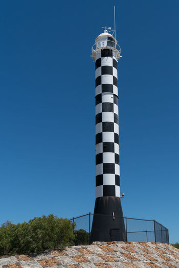 Lighthouse of bunbury with clear sky, western australia