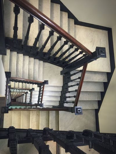 View of spiral stairs