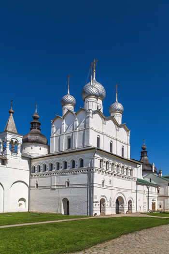 Gate church of the resurrection of christ in rostov kremlin, russia