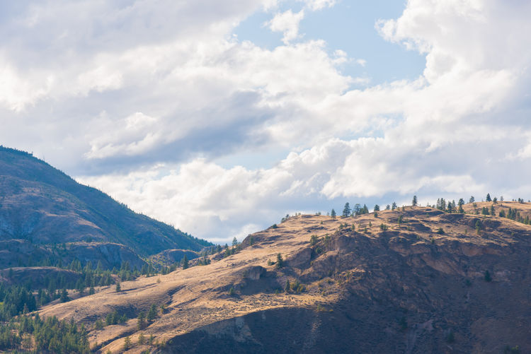 Panoramic view of landscape against sky
