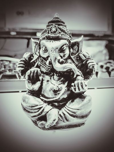 Close-up of buddha statue