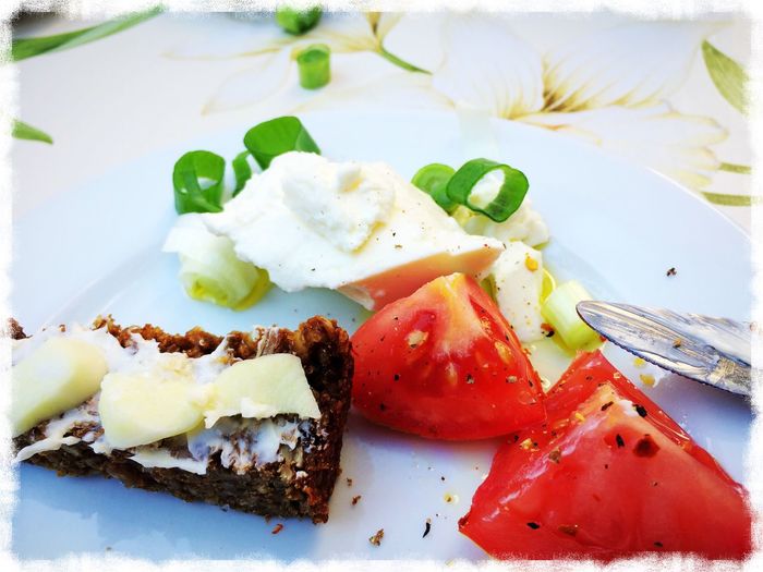 Close-up of food on plate
