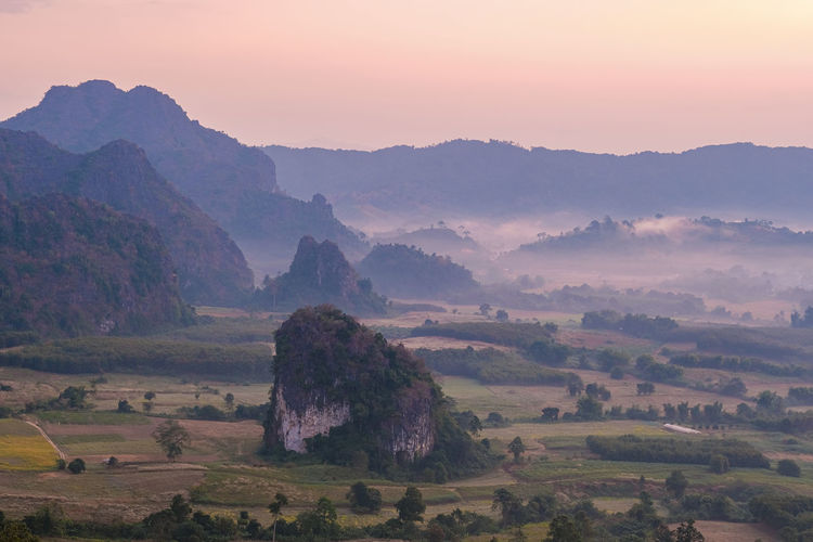 sunrise at Phu