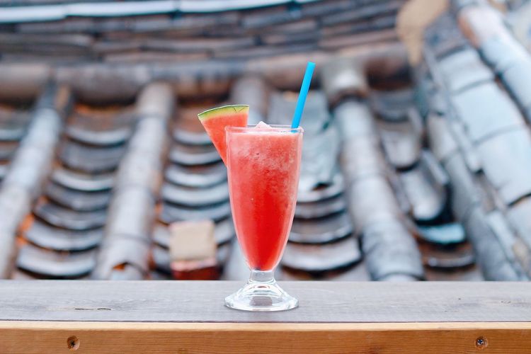 Close-up of cold drink