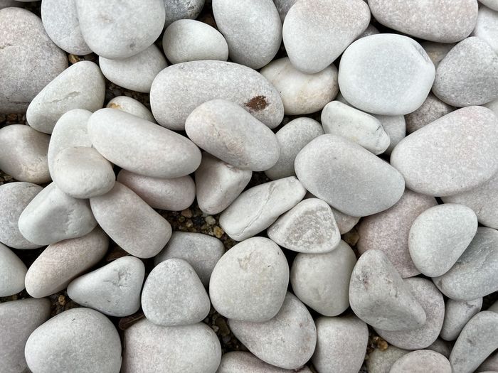Full frame shot of pebbles