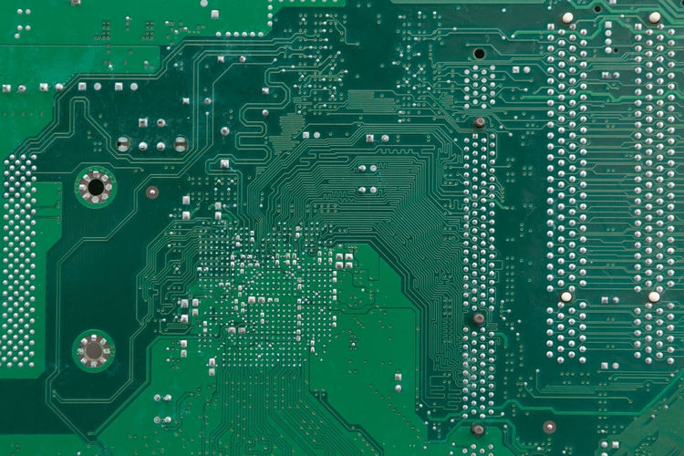Full frame shot of mother board