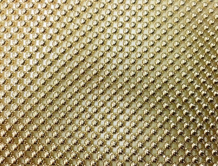 Full frame shot of gold fabric