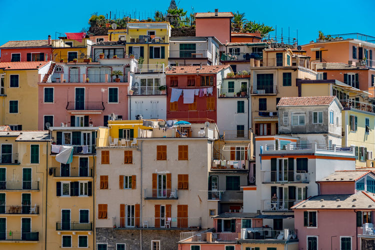Exterior of buildings at riomaggiore