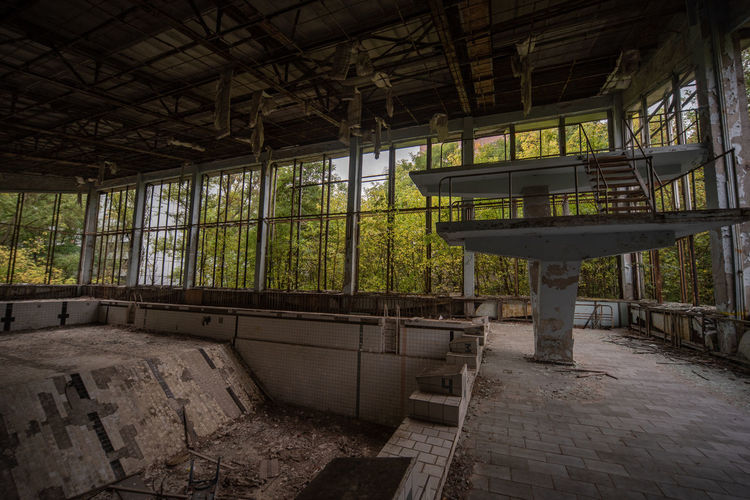 Swimming pool in pripyat 