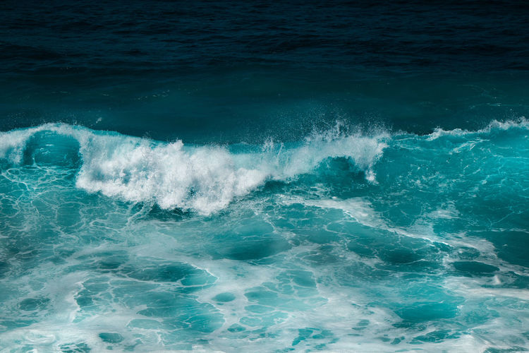 Aerial view of sea