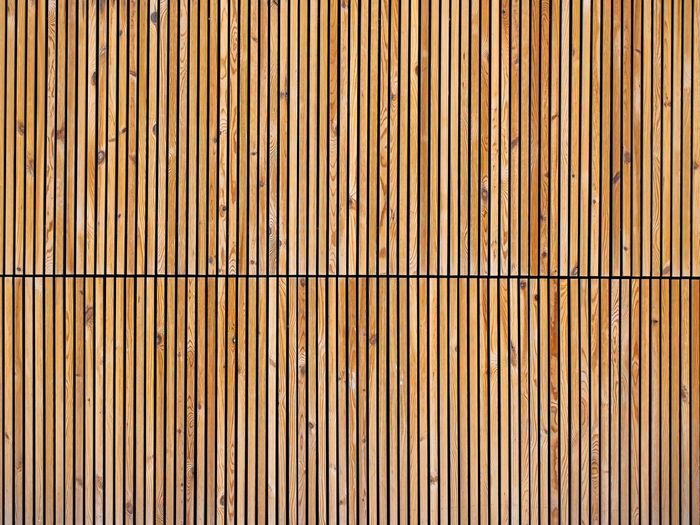 Background of vertically arranged wooden bars