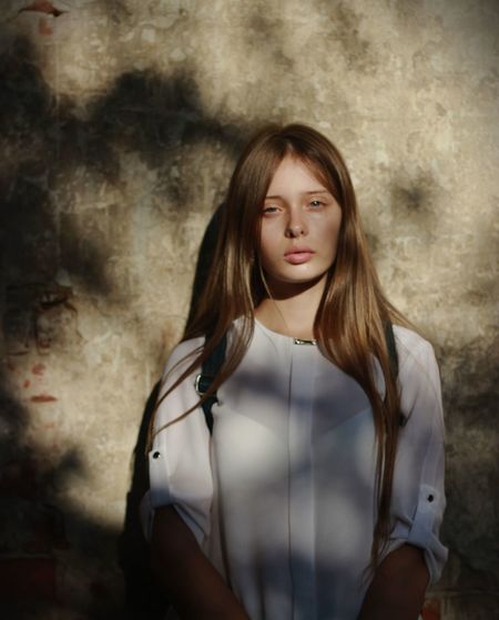 Young Women Portrait Beauty Beautiful Woman Standing Beautiful People Depression - Sadness Disappointment EyeEmNewHere