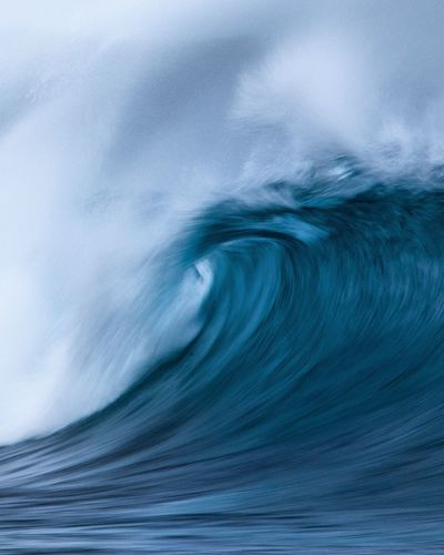 Full frame shot of wave in sea 