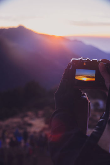 Nepal trekking from pokhara to the spectacular poon hill himalayan sunrise captured by camera