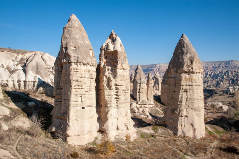Fairy chimneys in cappadocia