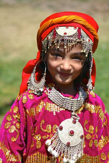 Portrait of smiling girl