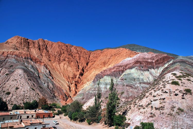 Purmamarca with the hill of seven colors, argentina