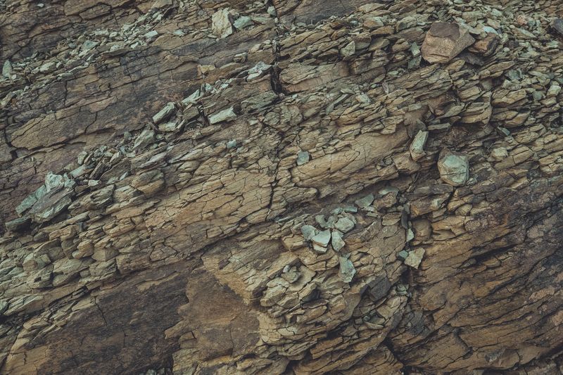 Full frame shot of cracked rock