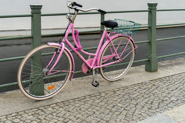 Bicycle on street