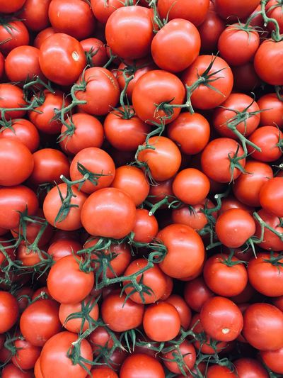 Full frame shot of tomatos