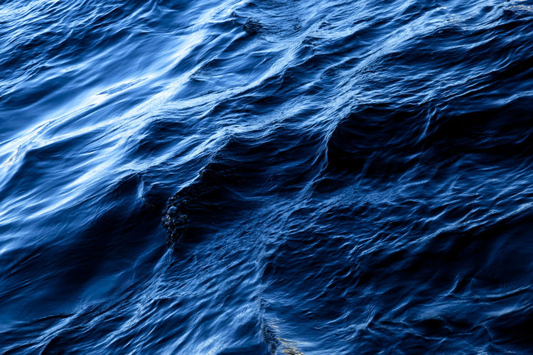 Full frame shot of rippled water