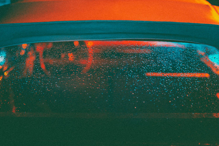 Close-up of car