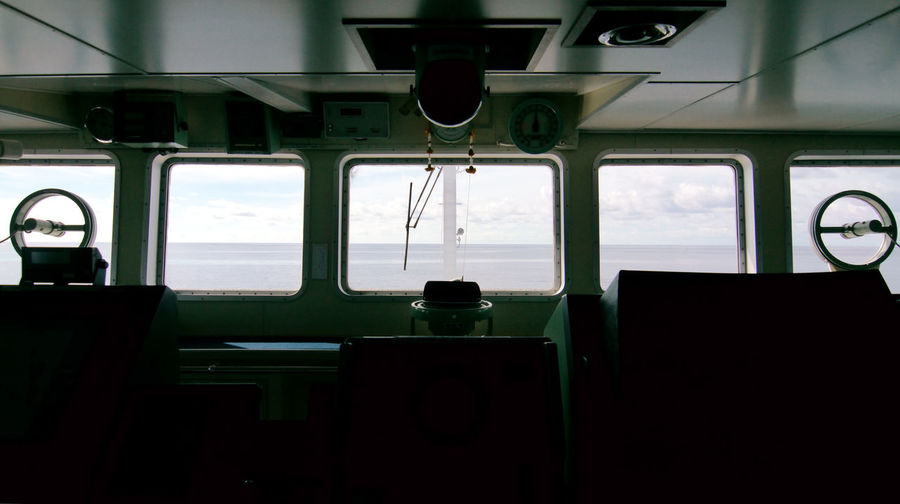 Interior of nautical vessel