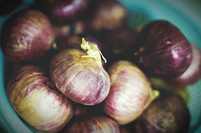 Close-up of spanish onions