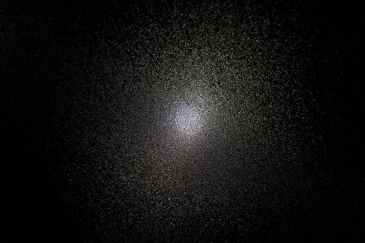 Close-up of star field against sky at night