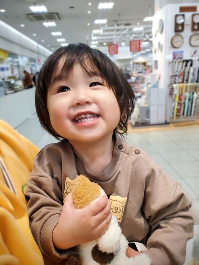 Close-up of girl eating food