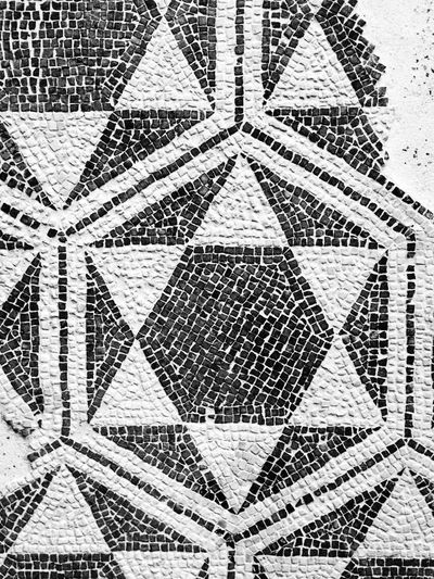 Full frame shot of tiled floor