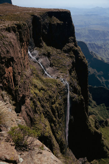 Scenic view of mountains