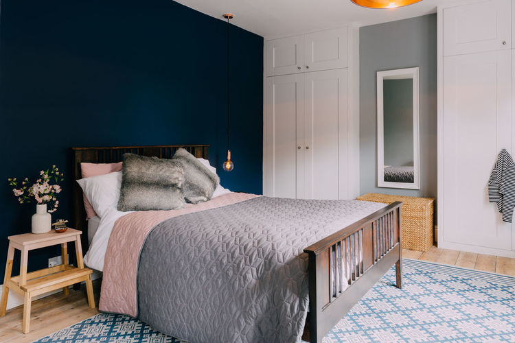 View of bed in bedroom