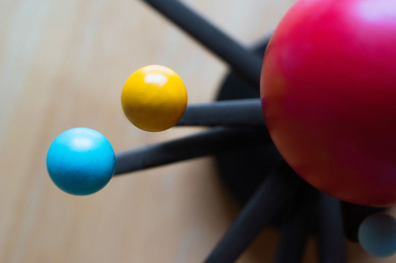 Close-up of balloons