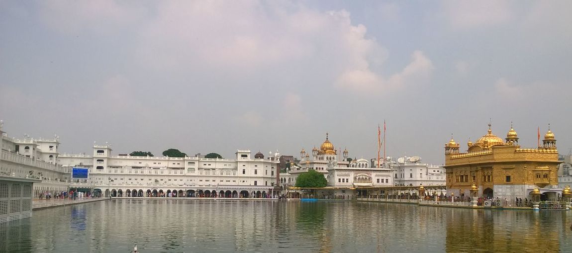 Golden temple is the most sacred and religious place of the sikhs