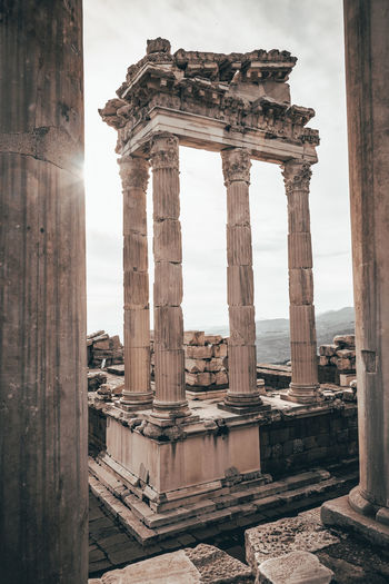 Old ruins of building