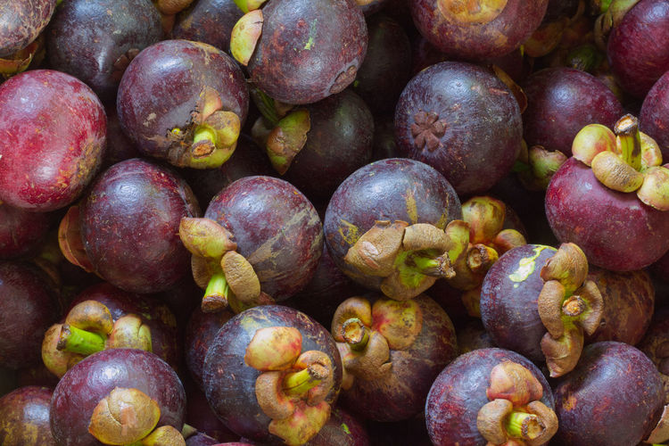 A bulk of mangosteen