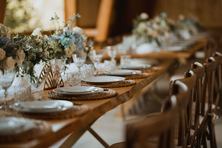 ICE CREAM ON TABLE AT DINING ROOM