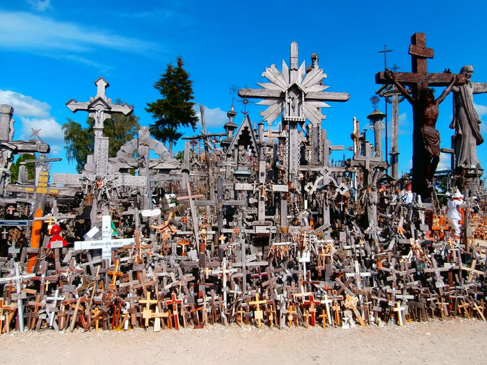 The hill of crosses