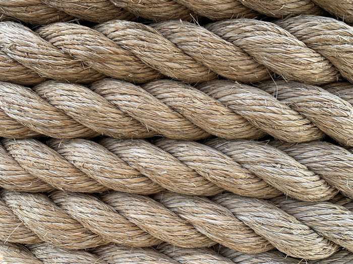 Full frame shot of rope