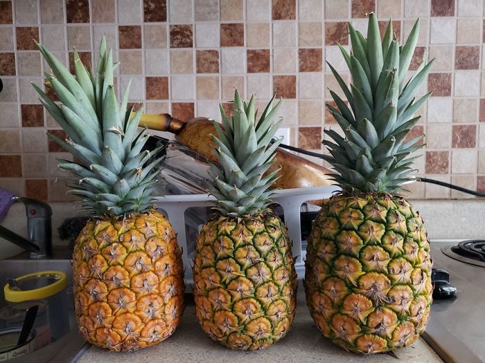 Pineapple crowns - coronas de las piñas 