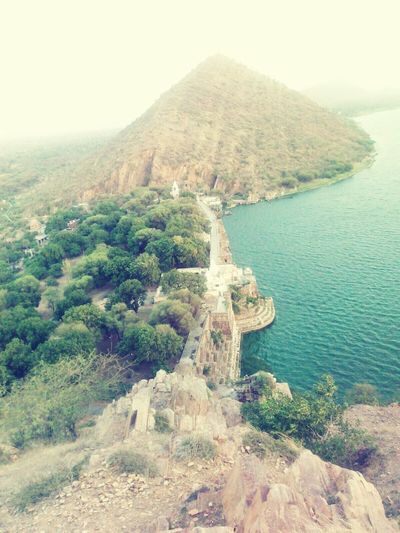 Low angle view of old ruins