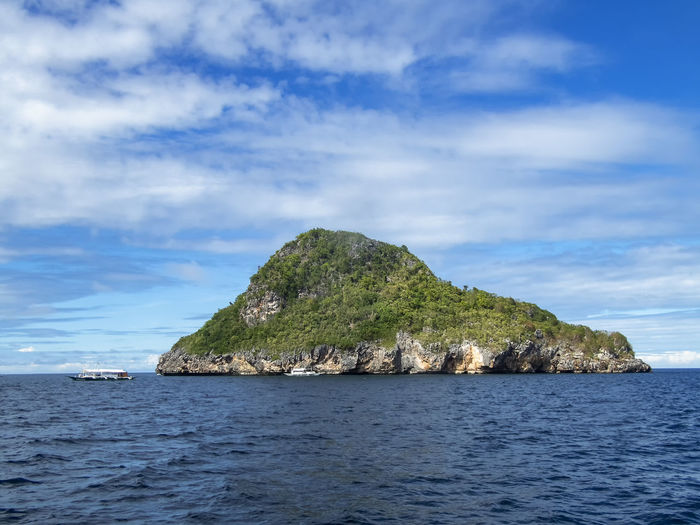Gato island near cebu in the philippines