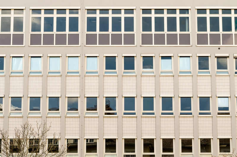 Full frame shot of modern building