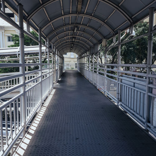 View of elevated walkway