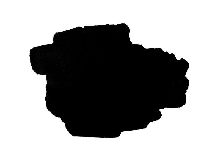 Silhouette of rock against white background