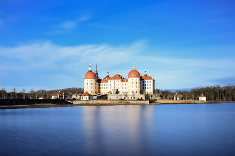 Moritzburg castle in saxony