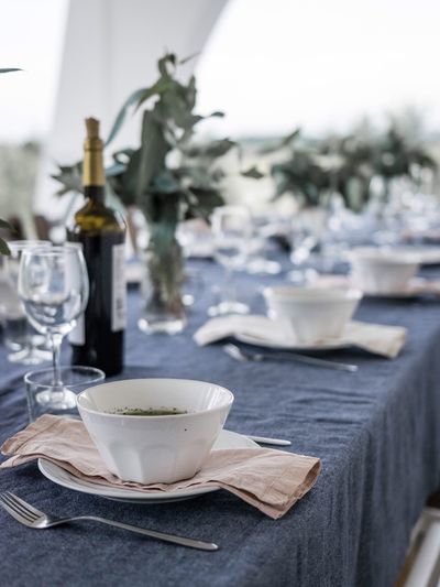 Close-up of drink on table