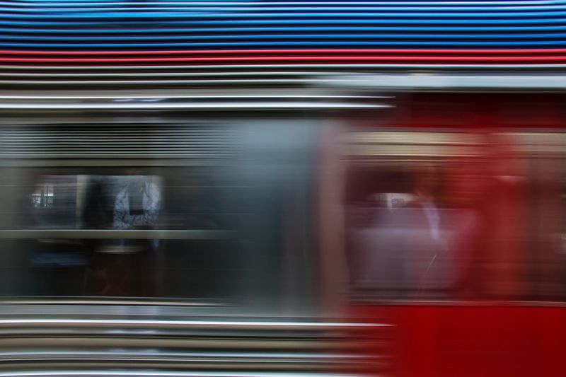 Blurred motion of blurred motion of blurred lights