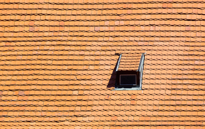 Full frame shot of building roof